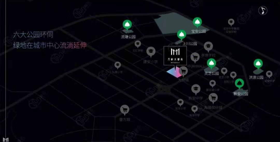 萬科大都會-均價(jià)93400元/平