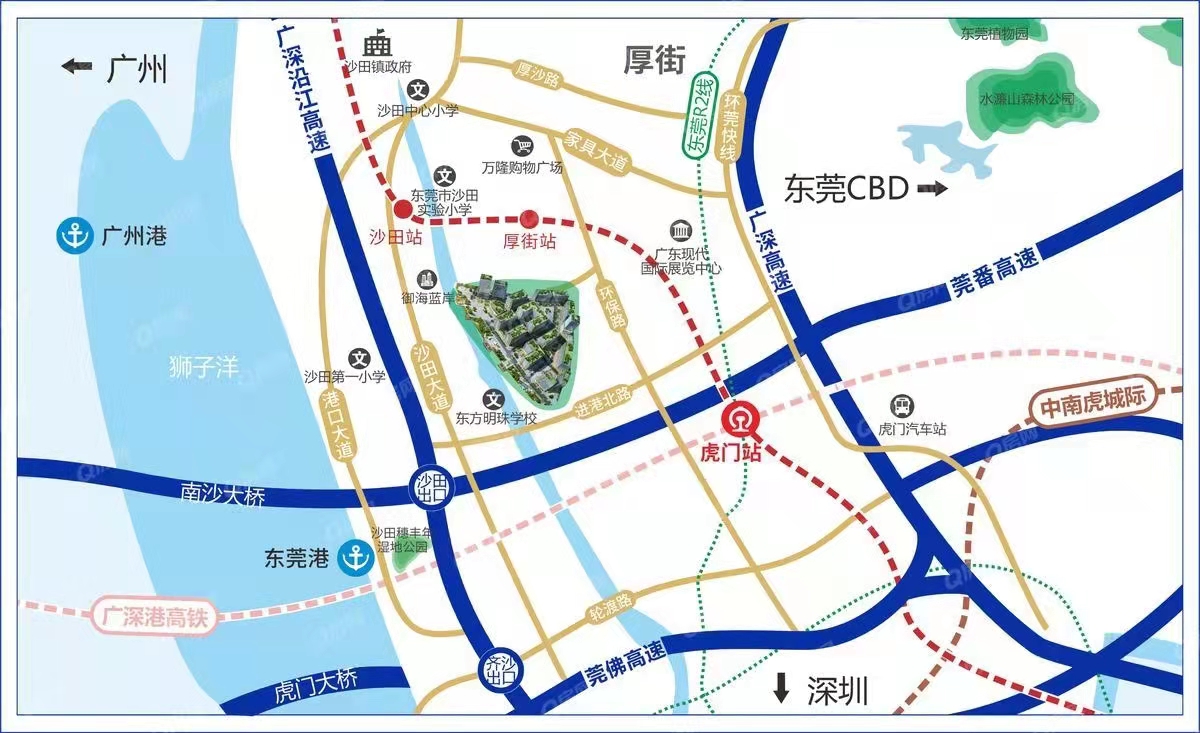 信鴻灣區智谷均價-7500元/平