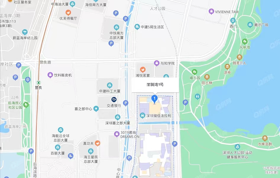 深圳灣壹號，鵬瑞深圳灣-均價380元/平